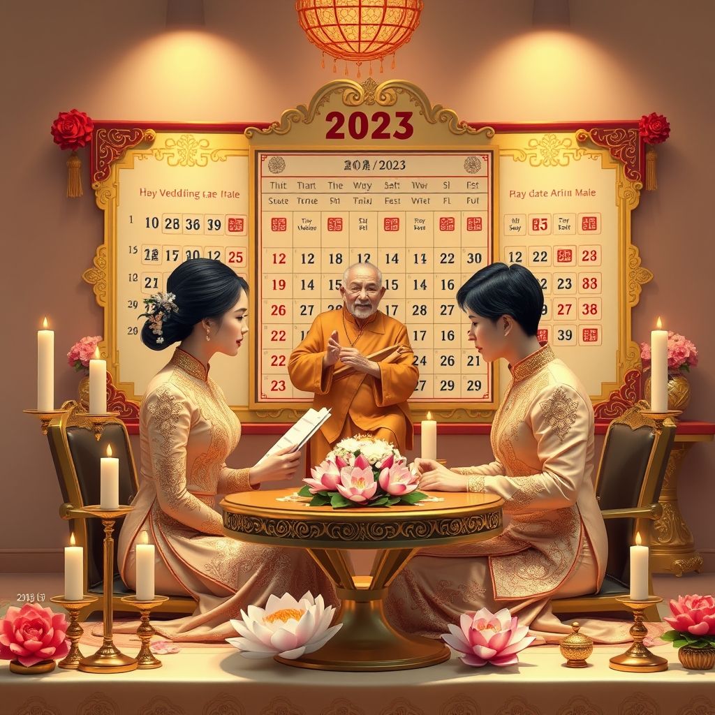 วางแผนแต่งงานปี 2566 ด้วยฤกษ์ดีจากวันเกิด